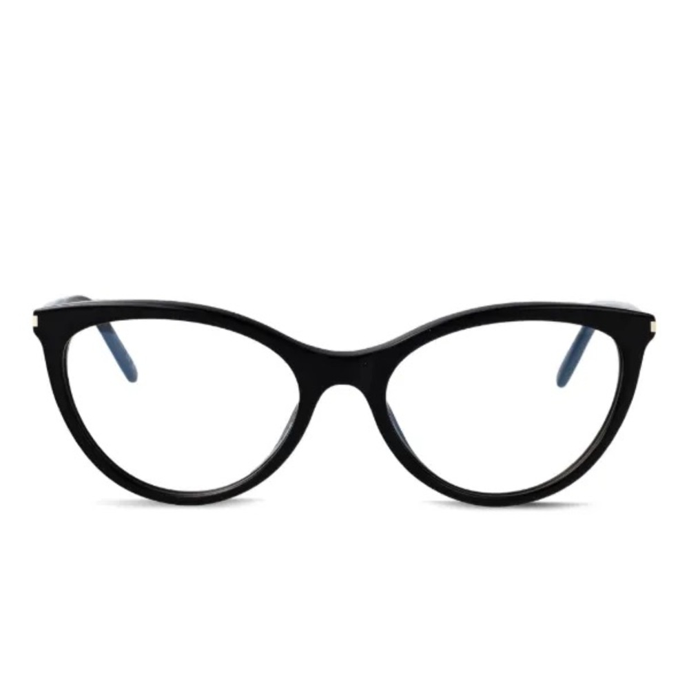 Saint Laurent Black Cat-Eye Glasses